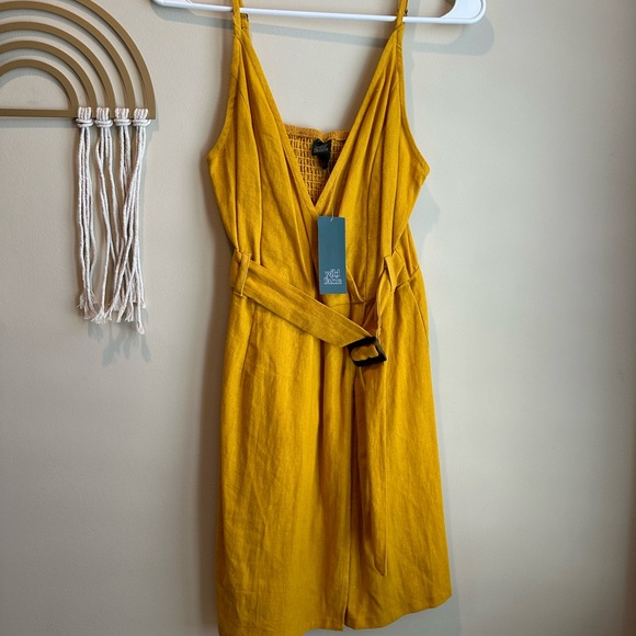Wild Fable Linen Blend Sundress NWT - Picture 2 of 12